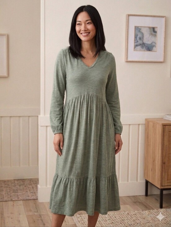 Anthropologie Dresses & Skirts - Saturday Sunday- Tiered Maxi Dress by Anthropologie, Sz. Small